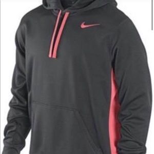 Nike Therma-Fit Black & Red Hoodie